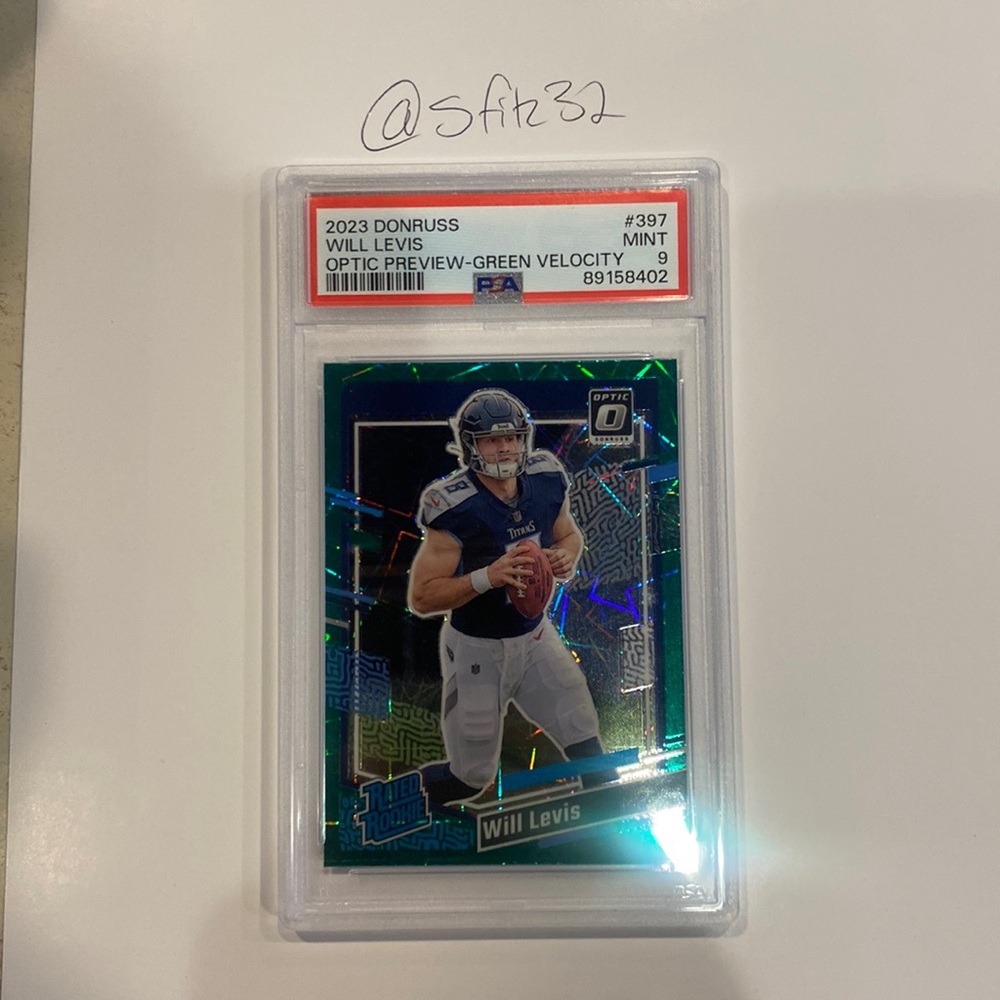 Will Levis Green Velocity PSA 9